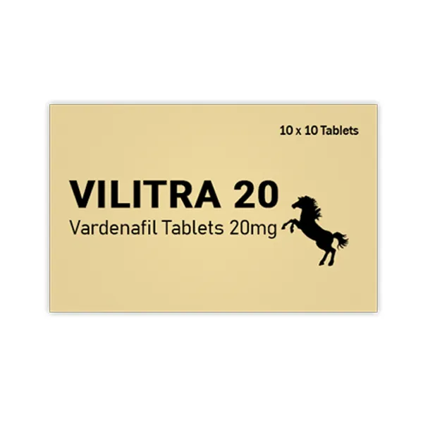 Vilitra 20mg - Vardenafil Tablets 20