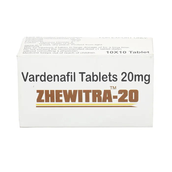 Zhewitra 20 mg - VARDENAFIL