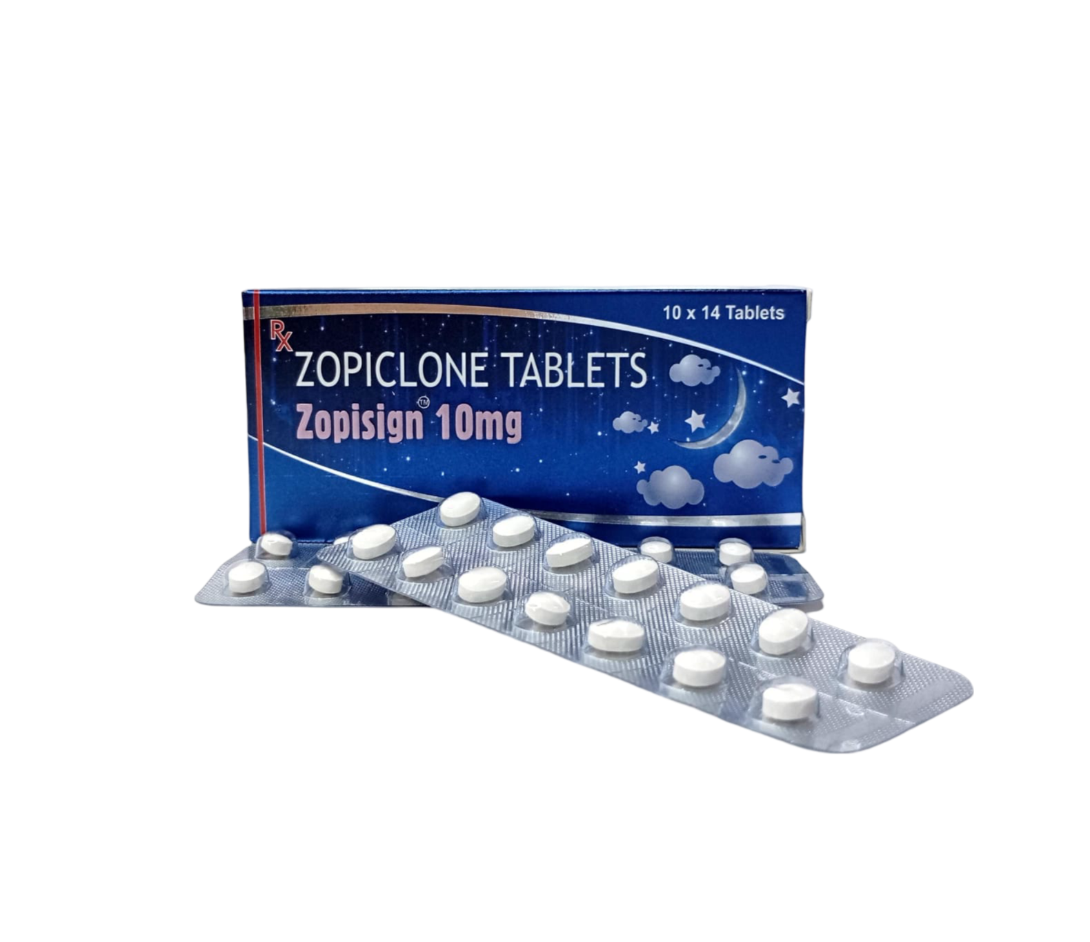 Zopisign 10 mg - Zopiclone Tablet